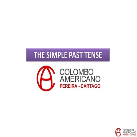 Was were- simple past of verb to be | PPTX