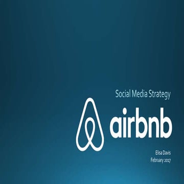 Airbnb Social Media Strategy 