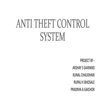 auto theft Project1