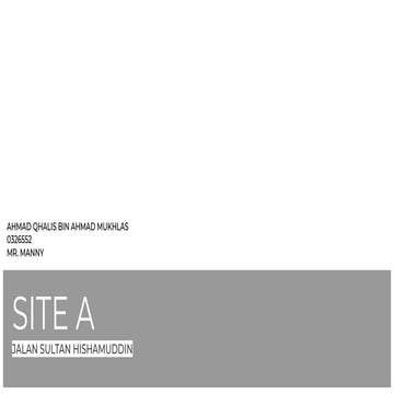 Project 1a Report - Ahmad Qhalis