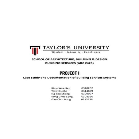 Building Services Report Sunway Medical Centre