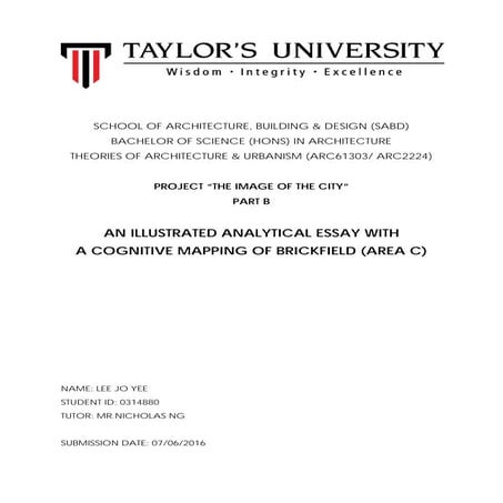 Cognitive Mapping of Brickfield 