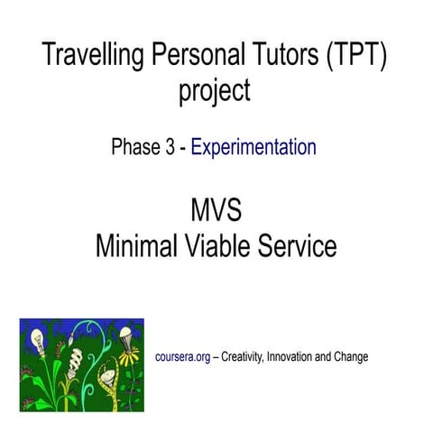 CIC project - sperimentazione