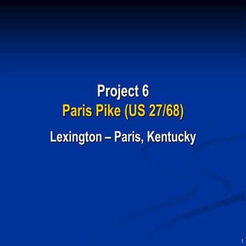 Project 6   paris pike 092210