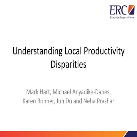 Project 7   Understanding local Productivity Disparities