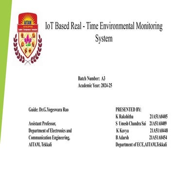 Ipt based realtime weather monitoring system