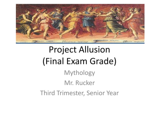 Project Allusion