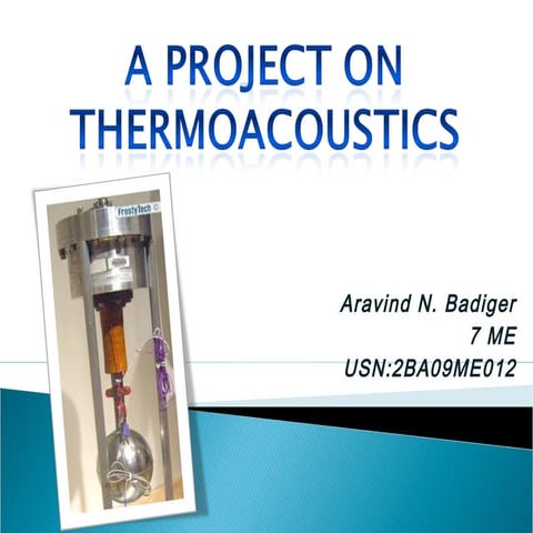 Project A Thermoacoustics