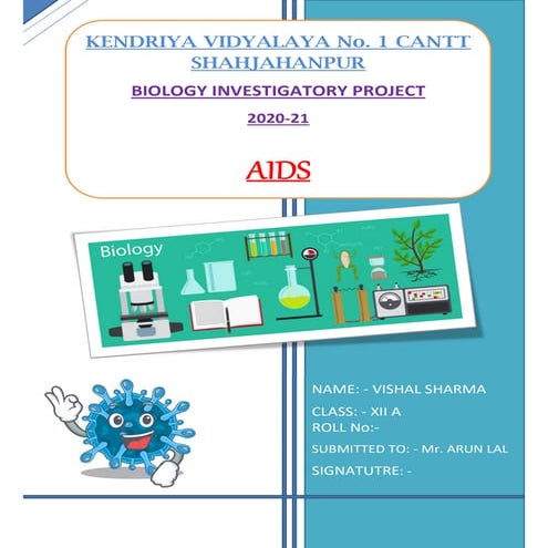 Investigatory Project on Aids