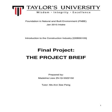ici final (Project brief)