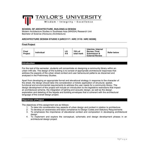 Project brief 2 architecture studio 5 march 2016  v3