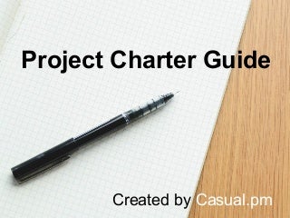 Project charter building a house Project charter building a house