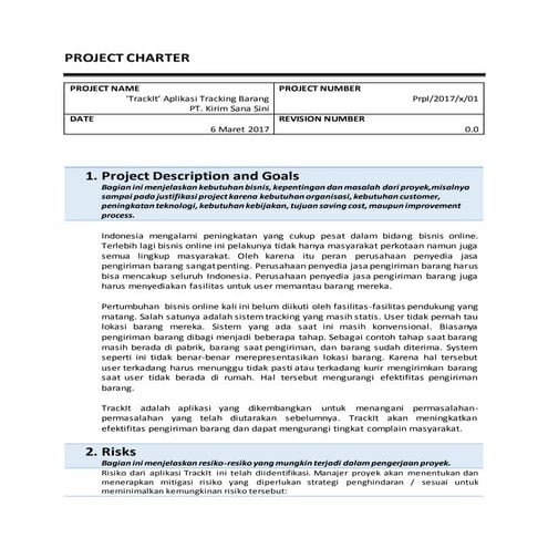Project charter trackit rev 1
