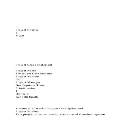  (Project Charter )V 2.0Project Sc.docx