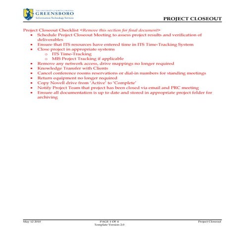 Project closure template v3.0