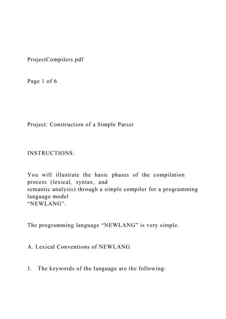 ProjectCompilers.pdfPage 1 of 6 Project Con.docx
