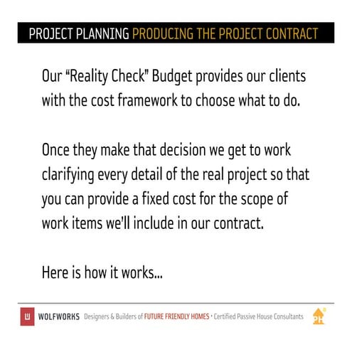 Project contract