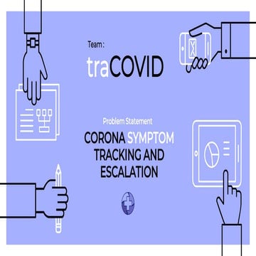 traCOVID Sahayata Pitch PPT