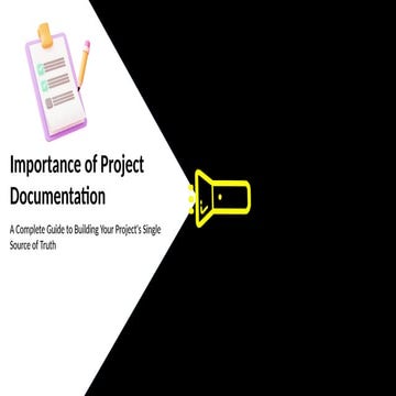 Project Documentation Let’s get your document ready for the spotlight..pptx