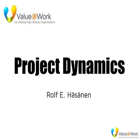 Riskanalys med projektdynamik