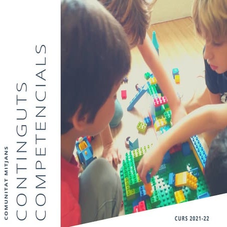 Projecte curricular franja analítiques comunitat mitjans