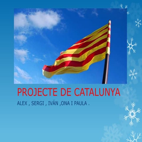 Projecte de catalunya | PPTX
