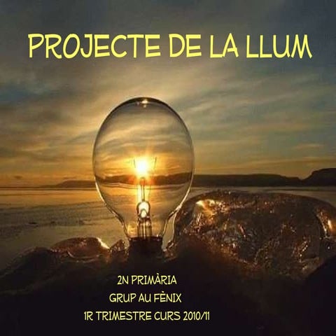 Projecte de la llum