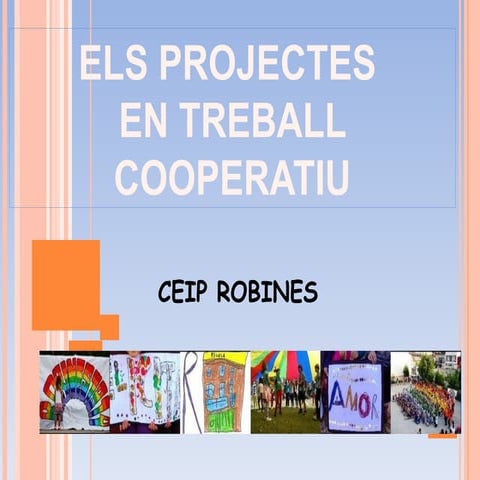 Projectes en treball coop. robines