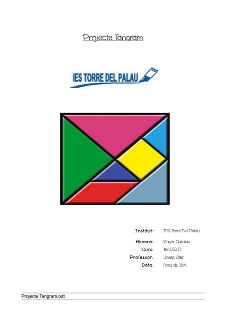 Proyecto de un Tangram