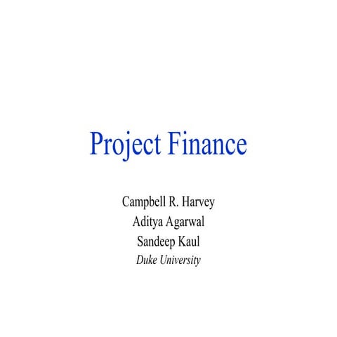 Project_finance_introduction and type of finances