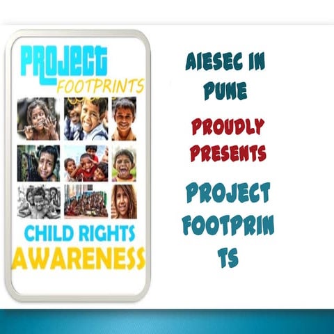 Project Footprints | AIESEC Vijayawada | PDF