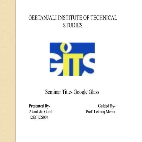 Project on Google Glass