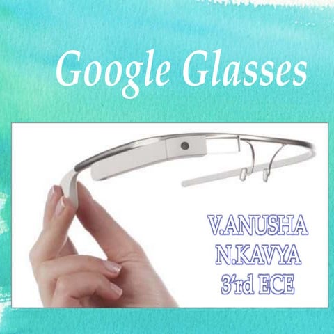 google glass ppt