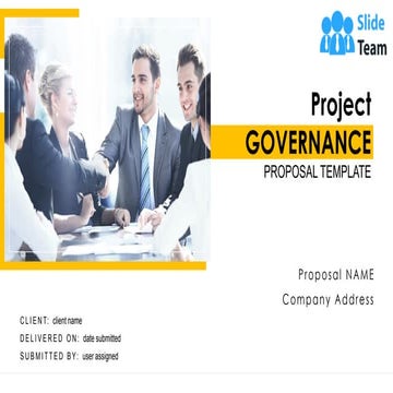 Project Governance Proposal Template Powerpoint Presentation Slides