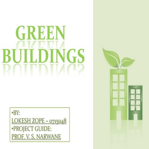 Project green buildings (be) | PPT