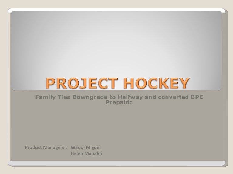 PROJECT HOCKEY