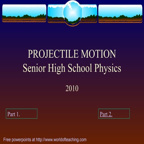 Projectile motion