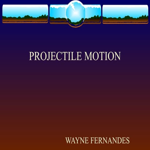Projectile motion