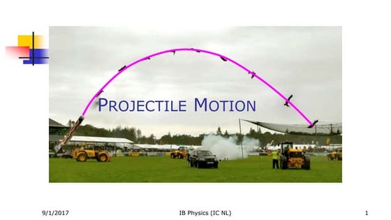 Projectile motion