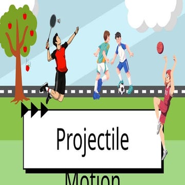 science 9 quarter 4 week 1 lesson PROJECTILE MOTION.pptx