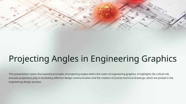 Projecting Angles of engineers cincinati