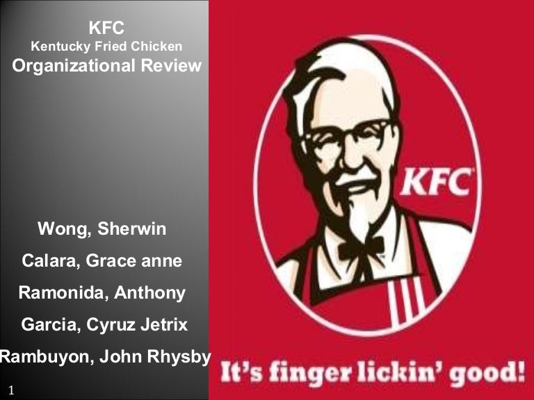 Kfc Organisation Chart