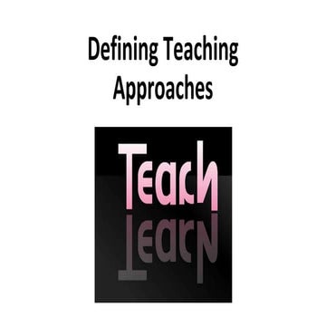 Project, inquiry, problem overview