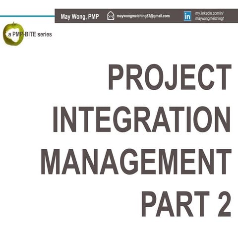 Project integration managementp2 