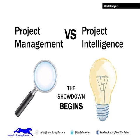 Project Management vs Project intelligence