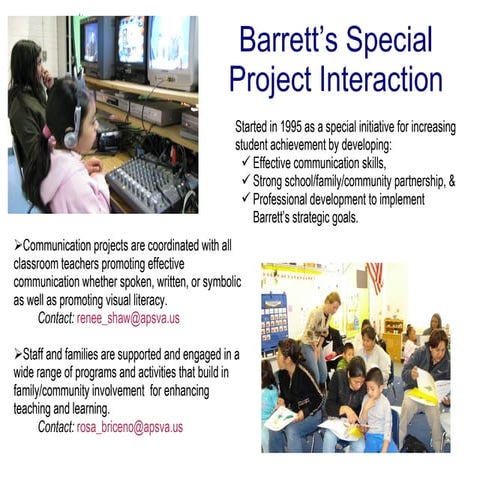 Project Interaction-Family Involvement