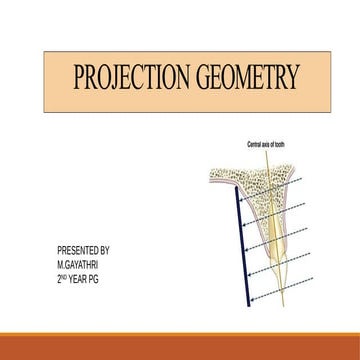 projection geometry | PPTX