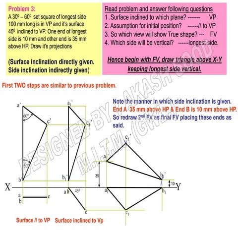 Projection of planes 006