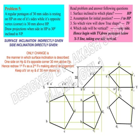 Projection of planes 008
