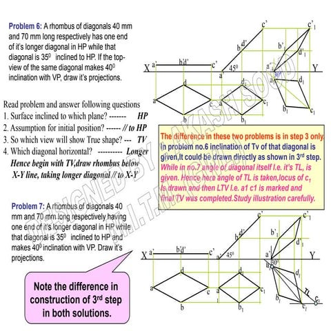 Projection of planes 009
